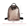 Glitter backpack with color changing sequinsRugzakken
