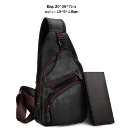 Fashion POLO shoulder bag - leather backpackTassen