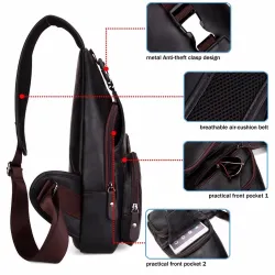 Fashion POLO shoulder bag - leather backpackTassen