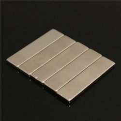 N35 strong neodymium magnet block 40 * 10 * 3mm - 5 piecesN35