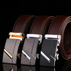 PATEROY Men's Belt Male Waist Belts Genuine LeatherRiemen
