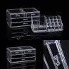 Acrylic transparent makeup organizer - storage boxMake-Up