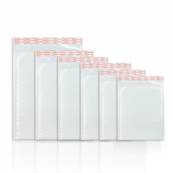 50 Pieces Of Different Specifications White Bag Envelope FoamKantoor