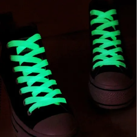 2 PcS luminous glowing casual green led shoelace - 1 meterSchoenen