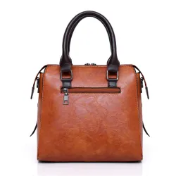 Luxe lederen tas set incl portemonnee 4 stuksSets