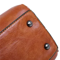 Luxe lederen tas set incl portemonnee 4 stuksSets