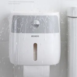 Distributeur de papier toilette avec tiroir - étanche