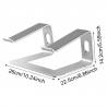 Support portable en aluminium portable avec refroidissement