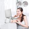 Support portable en aluminium portable avec refroidissement