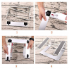 Support portable en aluminium portable avec refroidissement