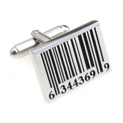 Classic cufflinks with retail barcodeCufflinks