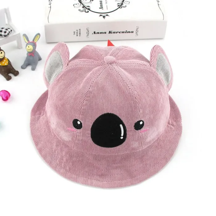 Chapeau bébé avec visage koala