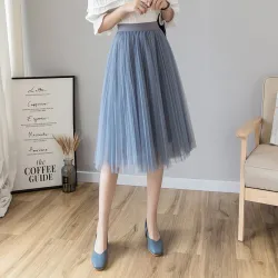 2019 womens midi pleated skirtJurken