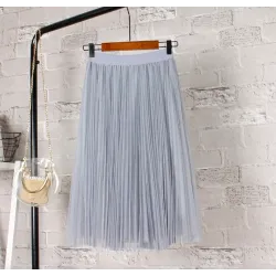 2019 womens midi pleated skirtJurken