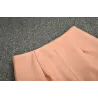 Jupe midi en cuir élégant