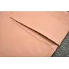 Jupe midi en cuir élégant