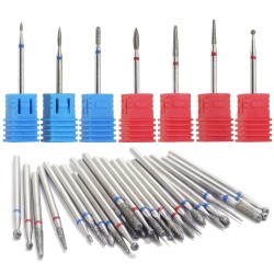Diamond nail drill bits for manicure & pedicureNagelfrees / Nagelboor