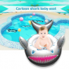 Cartoon shark inflatable baby swimming circle seatZwemmen