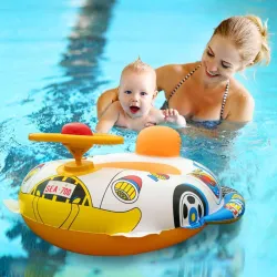 Swimming baby pool ring seatZwemmen