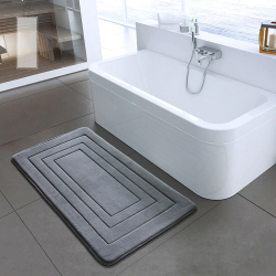 Non slip bathroom mat with memory foamBathroom & Toilet