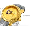 Luxury waterproof watch with dragon sculptureHorloges