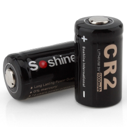 CR 2 - Batterie 1000mAh 2 pièces