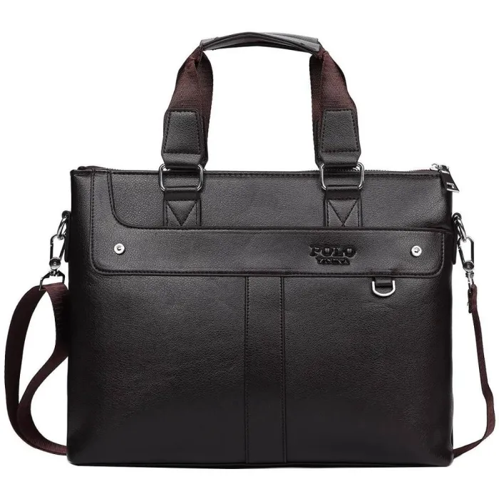Polo - classic leather wide bagBags