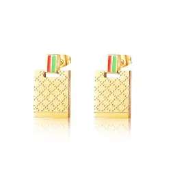 Luxe gouden roestvrijstalen oorbellenOorbellen