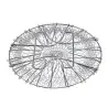 Foldable souche - panier de cuisson en mailles en acier inoxydable