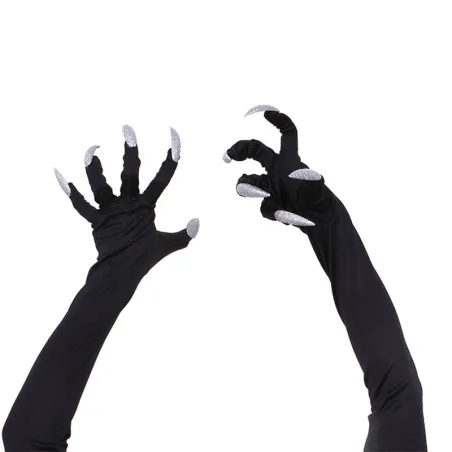Gants Halloween avec de longs ongles