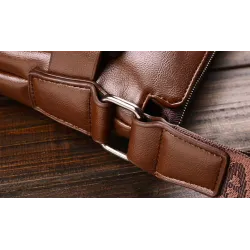 Modieuze leren crossbody & schoudertas met portemonnee*Tassen