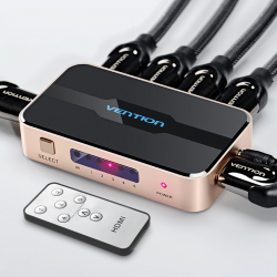 5 in 1 & 3 in 1 out - 4K HDMI switcherHDMI-schakelaars
