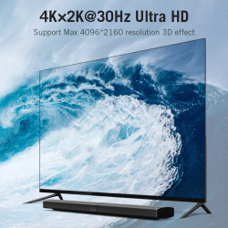 5 in 1 & 3 in 1 out - 4K HDMI switcherHDMI-schakelaars