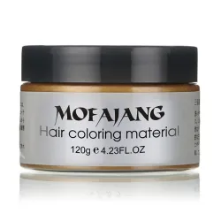 Couleur des cheveux cire - une fois coiffure - pâte de modelage