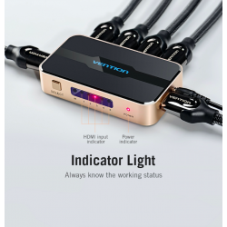 5 in 1 & 3 in 1 out - 4K HDMI switcherHDMI-schakelaars
