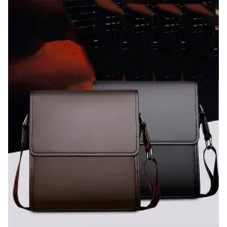 Vintage classic crossbody & shoulder leather bagTassen