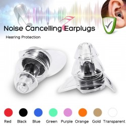 Boucles d'oreilles anti-bruit - réutilisable - protection auditive - fiches de fête - étanche