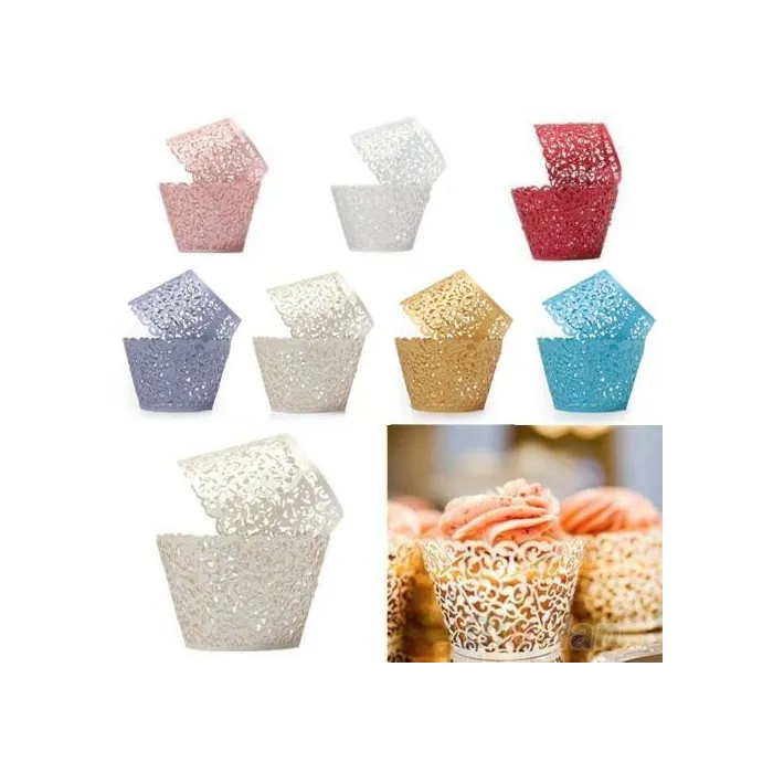 Muffin & cupcake paper wrappers 12 piecesBakvormen