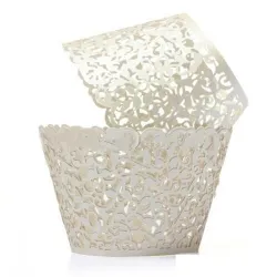 Enveloppes de papier de mouffin & cupcake 12 pièces