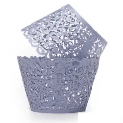 Enveloppes de papier de mouffin & cupcake 12 pièces