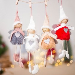 poupées de Noël 4 pièces