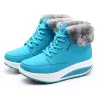 Winter ankle boots - fur - wedge soleBoots
