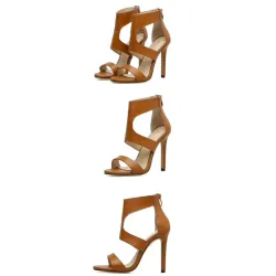 Elegant high heels - pumps with zipperHoge hakken