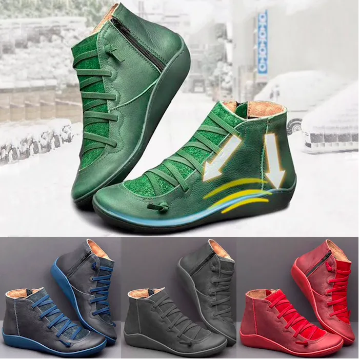 Arch support suede boots - waterproofLaarzen