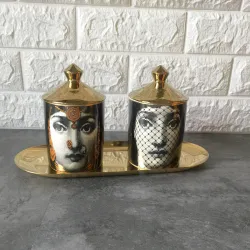 Handmade candle holder - storage boxKaarsen & Houders