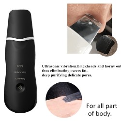 Nettoyeur de peau ultrasonique - pelage - enlèvement noir - exfoliant - nettoyant de pore