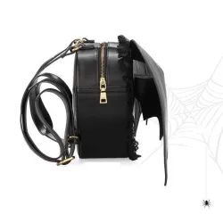 Punk & gothic style - backpack with bat wingsRugzakken
