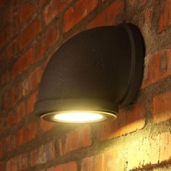 Iron pipe - wall mounted lampWandlampen