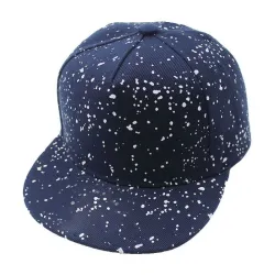 Gestippelde baseballpet snapback - unisexHoeden & Petten