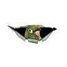 Perroquet 3D vert - auto sticker 15 * 6cm